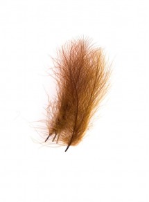 Luxury CDC feather 1 gram pack, brown (4Trouts)