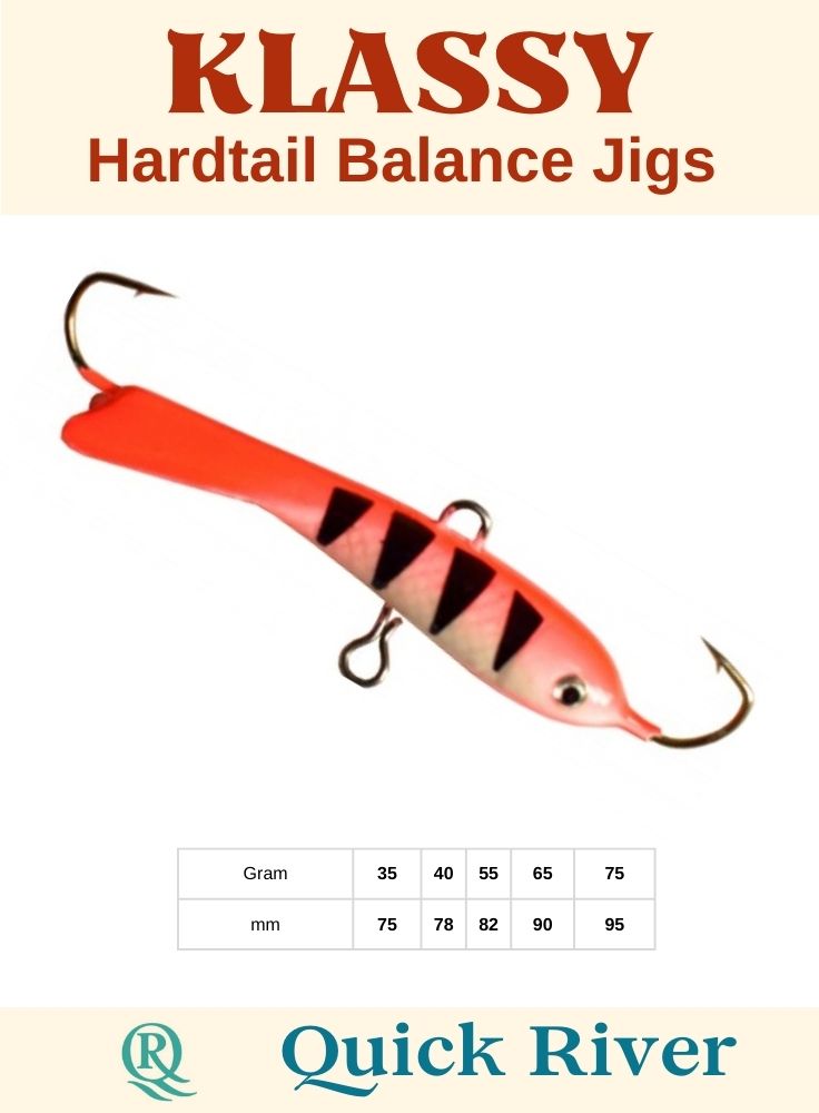 Hardtail Balance Jig KLASSY 40 gram, 78 mm (Quick River)  